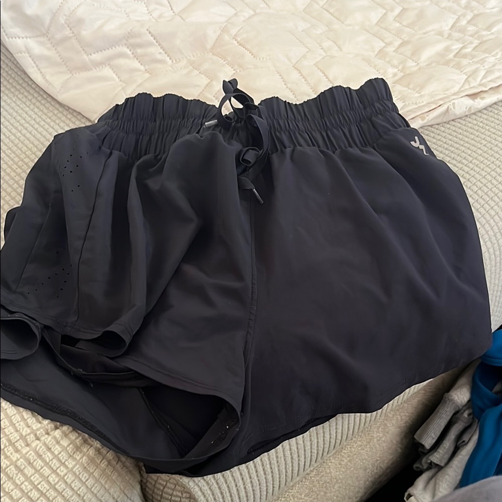 Women's Black Athletic Shorts